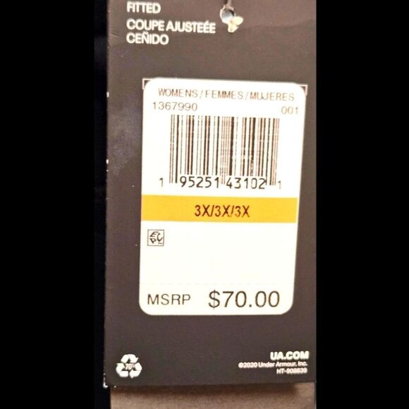 UnderโArmour Plus Rival Fleece Sweatshirt & UA Meridian Fitted Leggings Set 3X - Picture 8 of 16